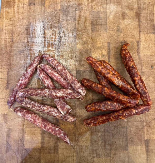 Chorizo- + Italiaanse doge worst