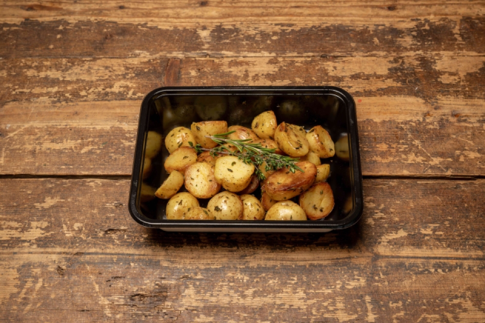 Gebakken aardappeltjes met tijm en rozemarijn