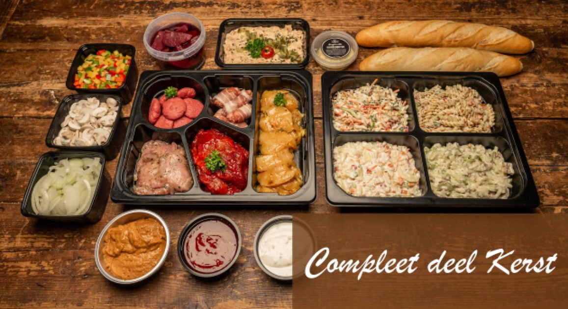 Gourmetschaal gemarineerd