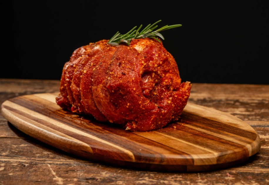 Procureurrollade gevuld met verse groente