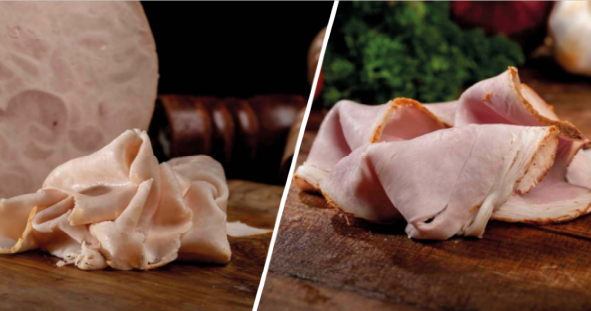 Vleeswaren duo |  Gerookte kipfilet en gebraden fricandeau