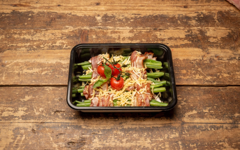 Haricots verts met spek