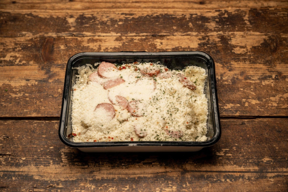 Zuurkool ovenschotel