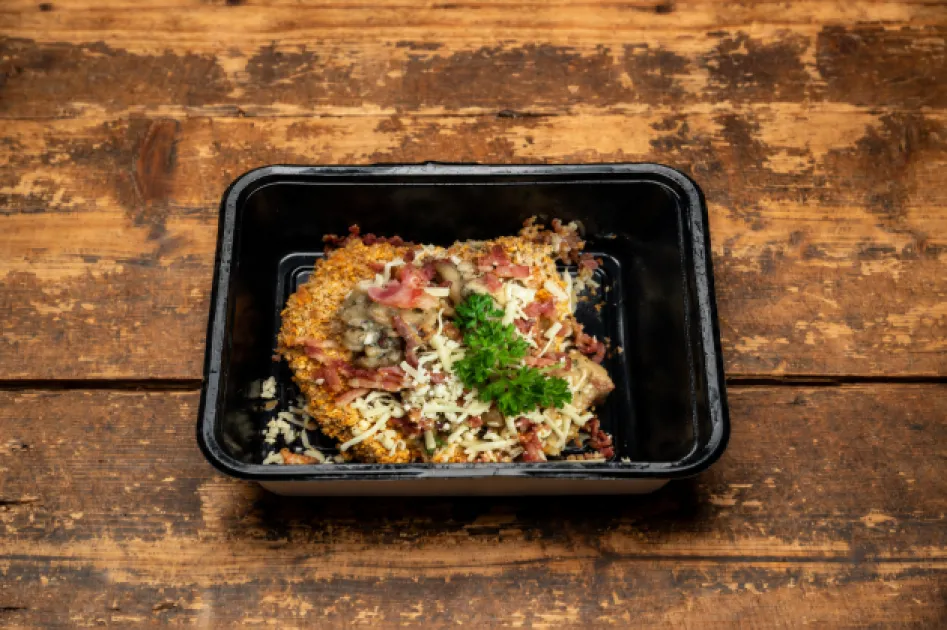 Loaded wienerschnitzel