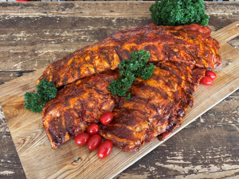 Iberico spareribs gekruid