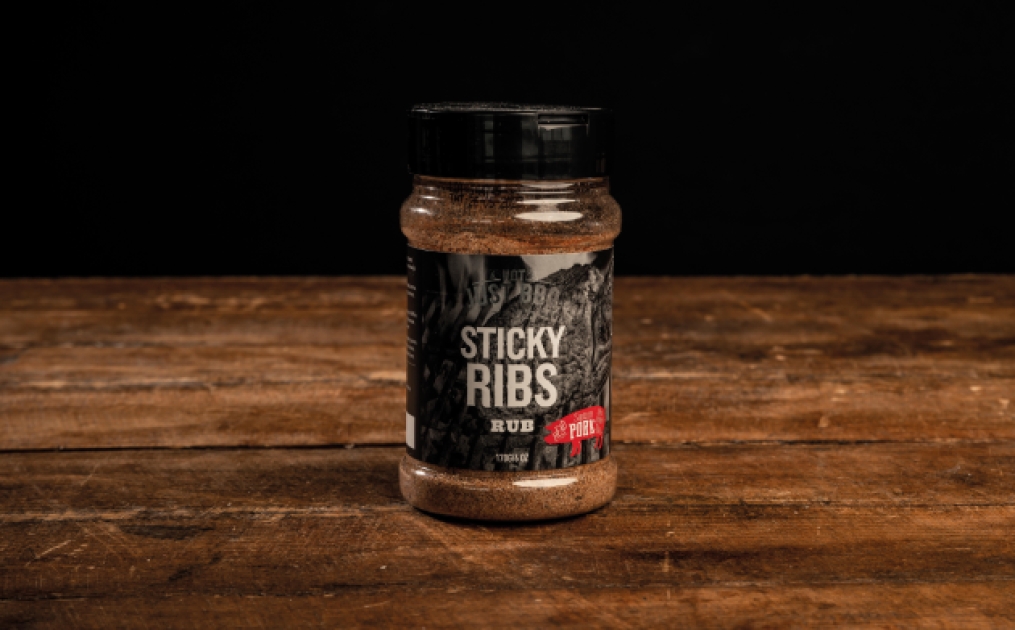 Sticky ribs rub