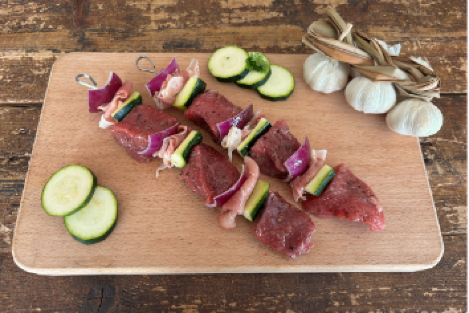 Kalfs brochette XXL