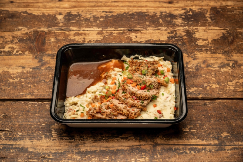 Stamppot witlof met een zwiebal