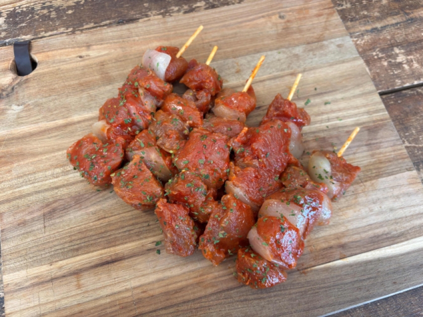 Varkensbrochette