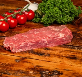 Black Angus bavette steak