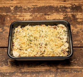 Gratin met zongedroogde tomaten