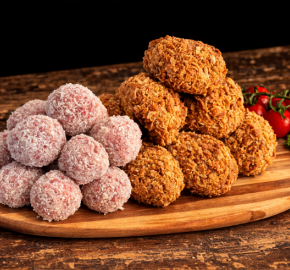 5 zwieballen + 5 verse gehaktballen