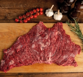 Black Angus bavette steak