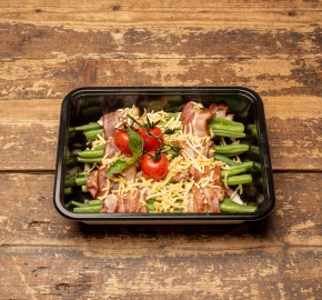 Haricots verts met spek