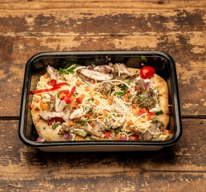 Naanbroodje met gyros