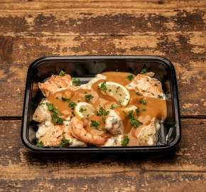 Visstoverij in kreeftensaus