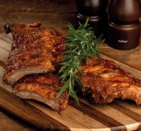 Gegrilde spareribs